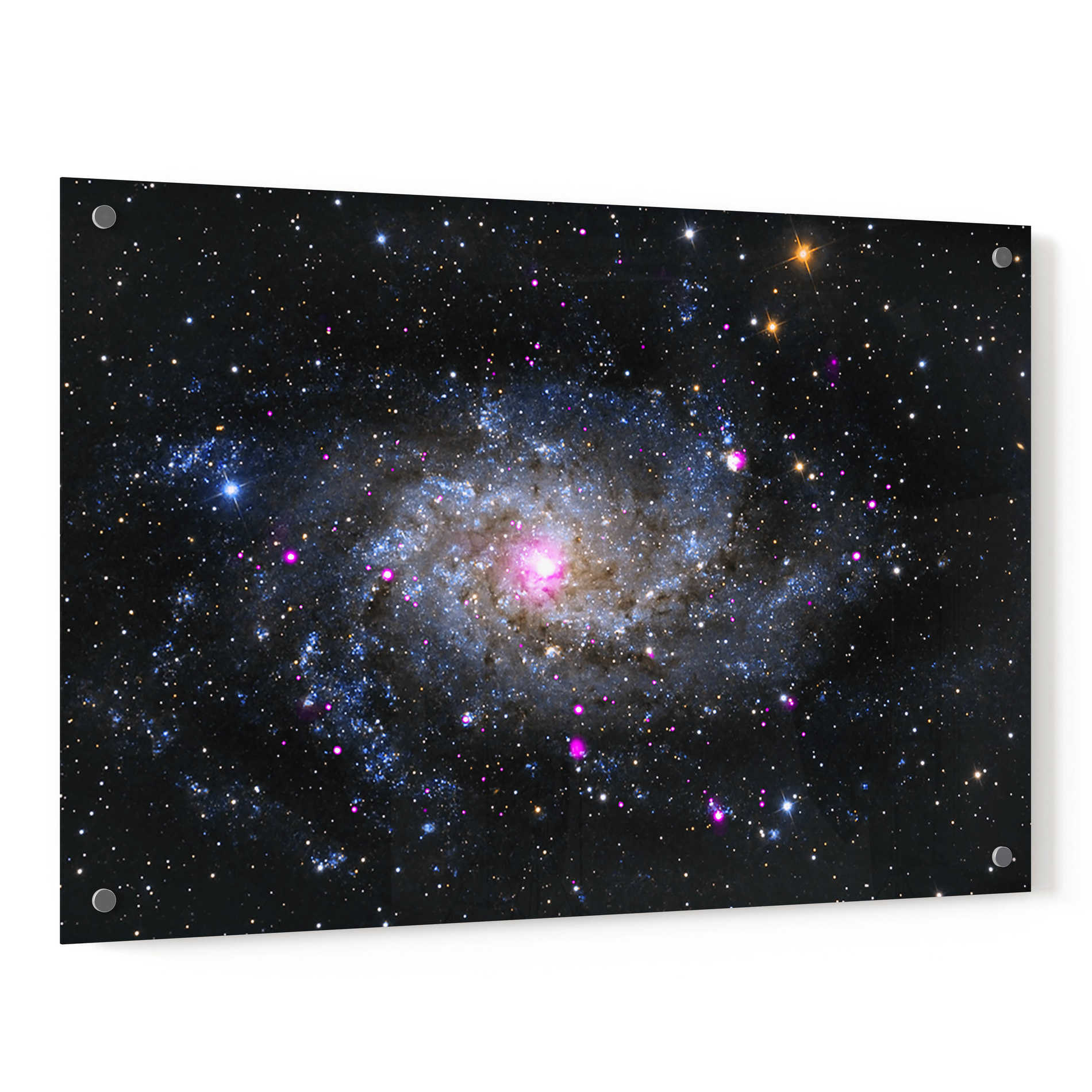 Epic Art 'Messier 33,' Acrylic Glass Wall Art,36x24
