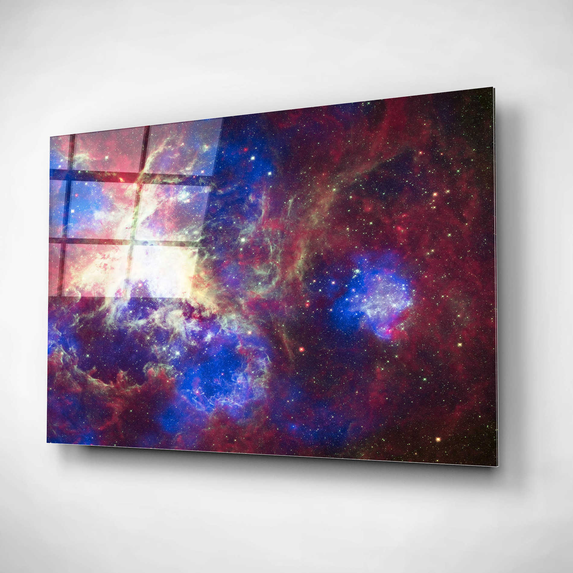 Epic Art 'Tarantula Nebula,' Acrylic Glass Wall Art,24x16