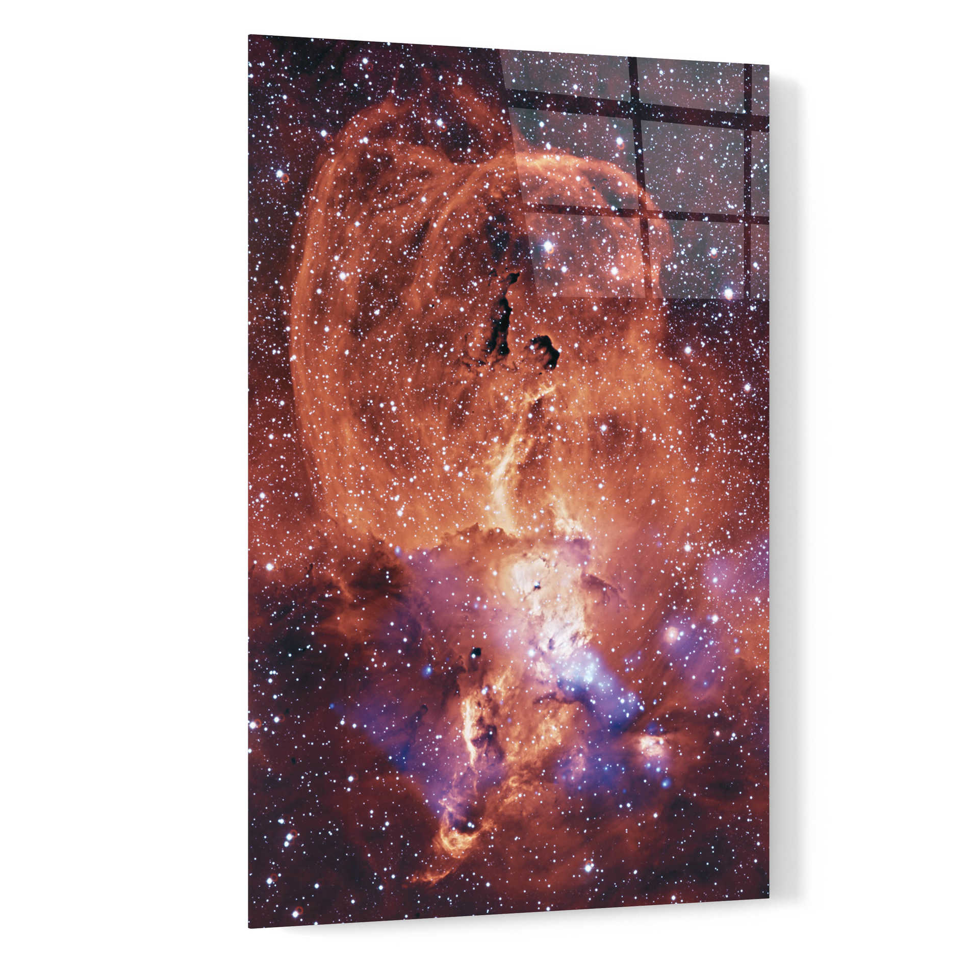 Epic Art 'NGC 3576 Nebula,' Acrylic Glass Wall Art,16x24