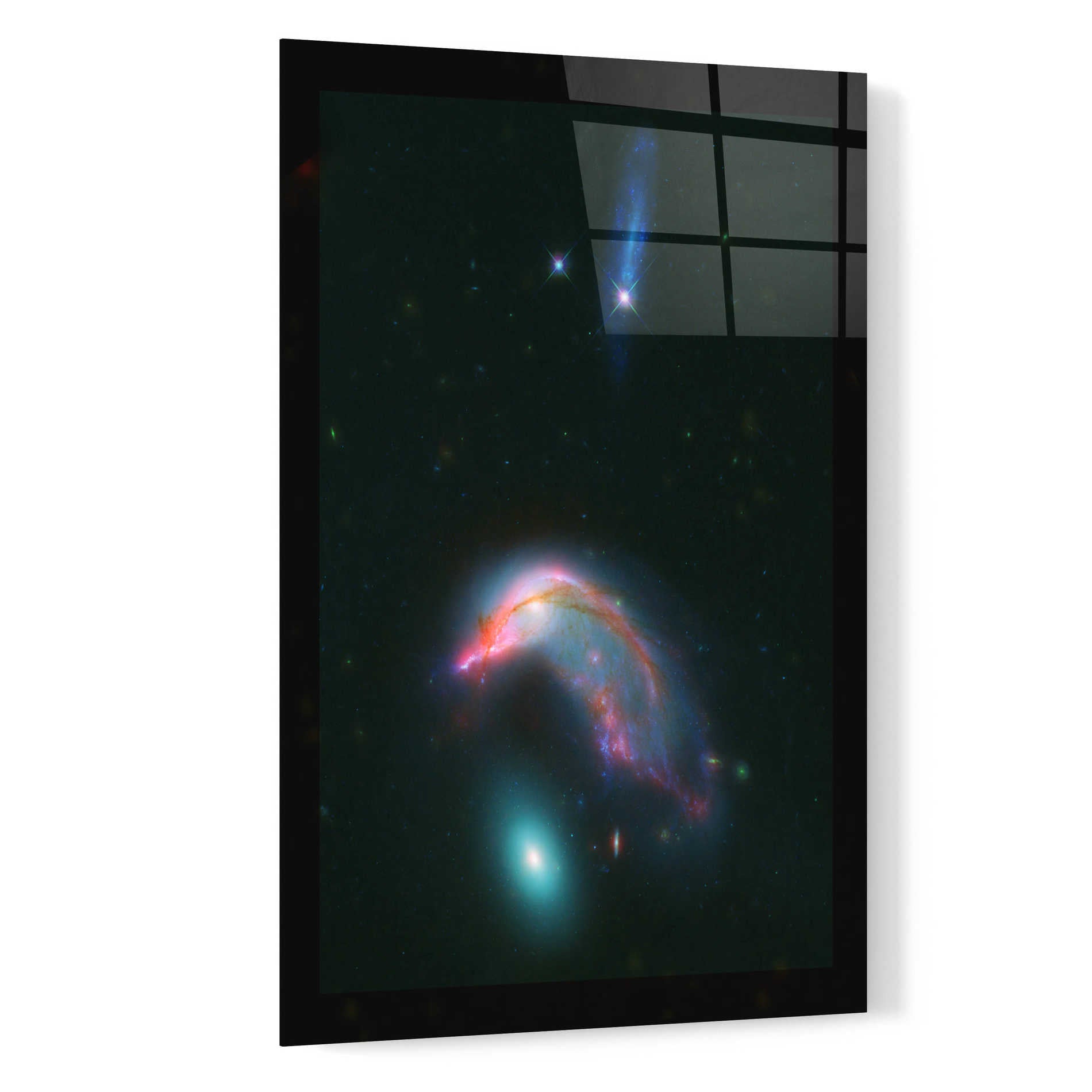 Epic Art 'Arp 142 Penguin and the Egg,' Acrylic Glass Wall Art,16x24
