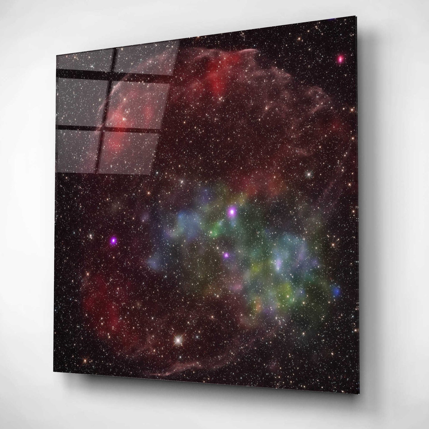 Epic Art 'DEM L238 Supernova,' Acrylic Glass Wall Art,12x12