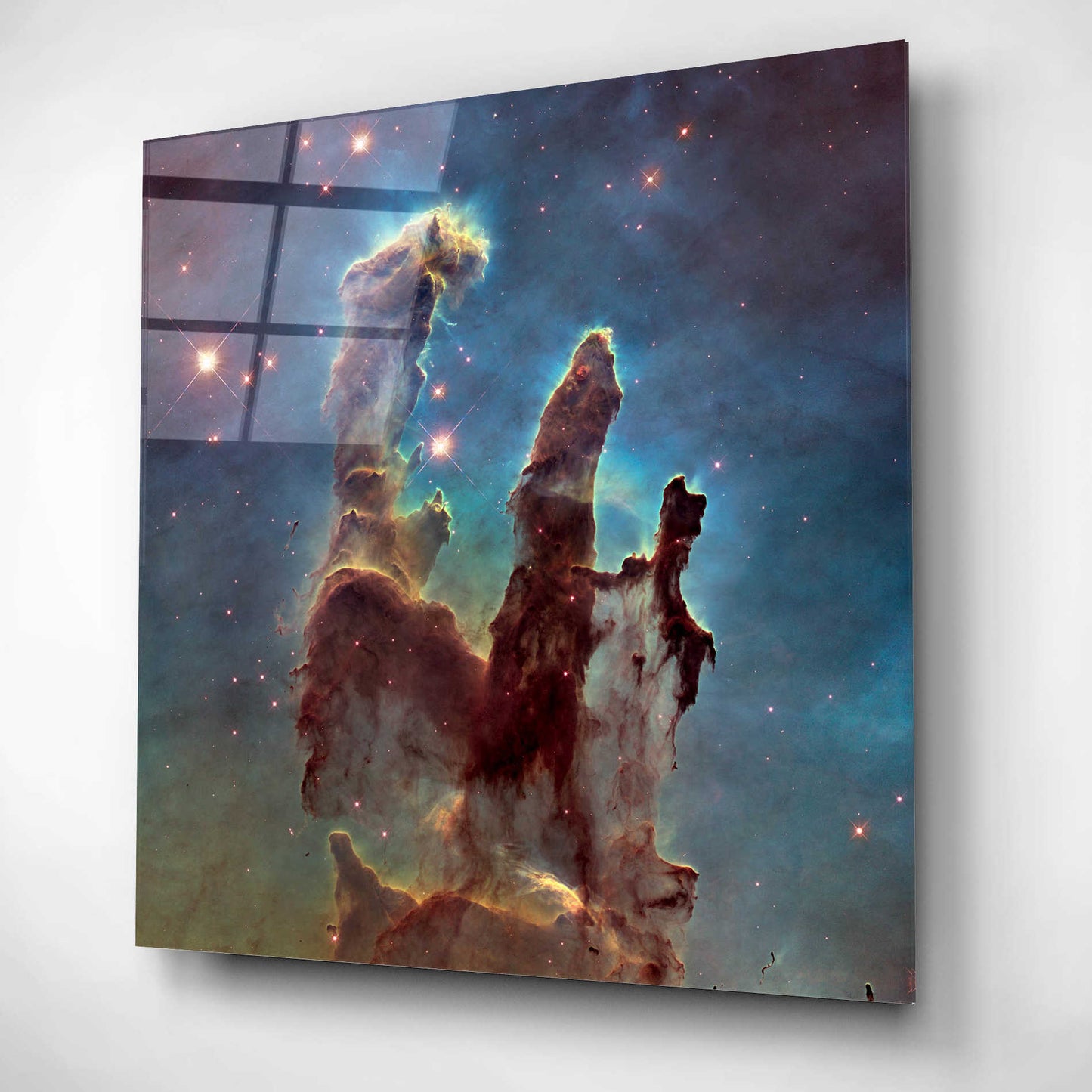 Epic Art 'Eagle Nebula,' Acrylic Glass Wall Art,12x12