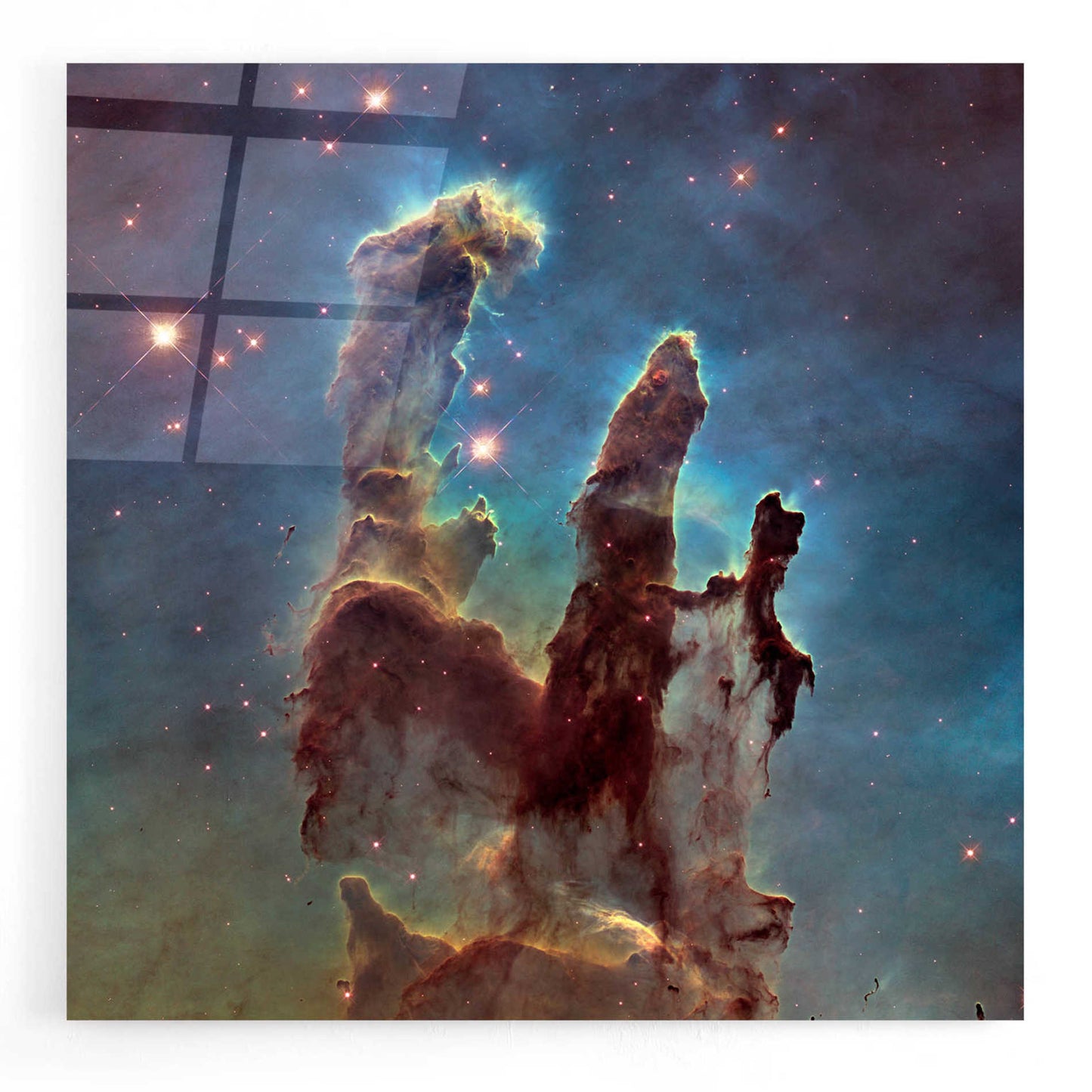 Epic Art 'Eagle Nebula,' Acrylic Glass Wall Art