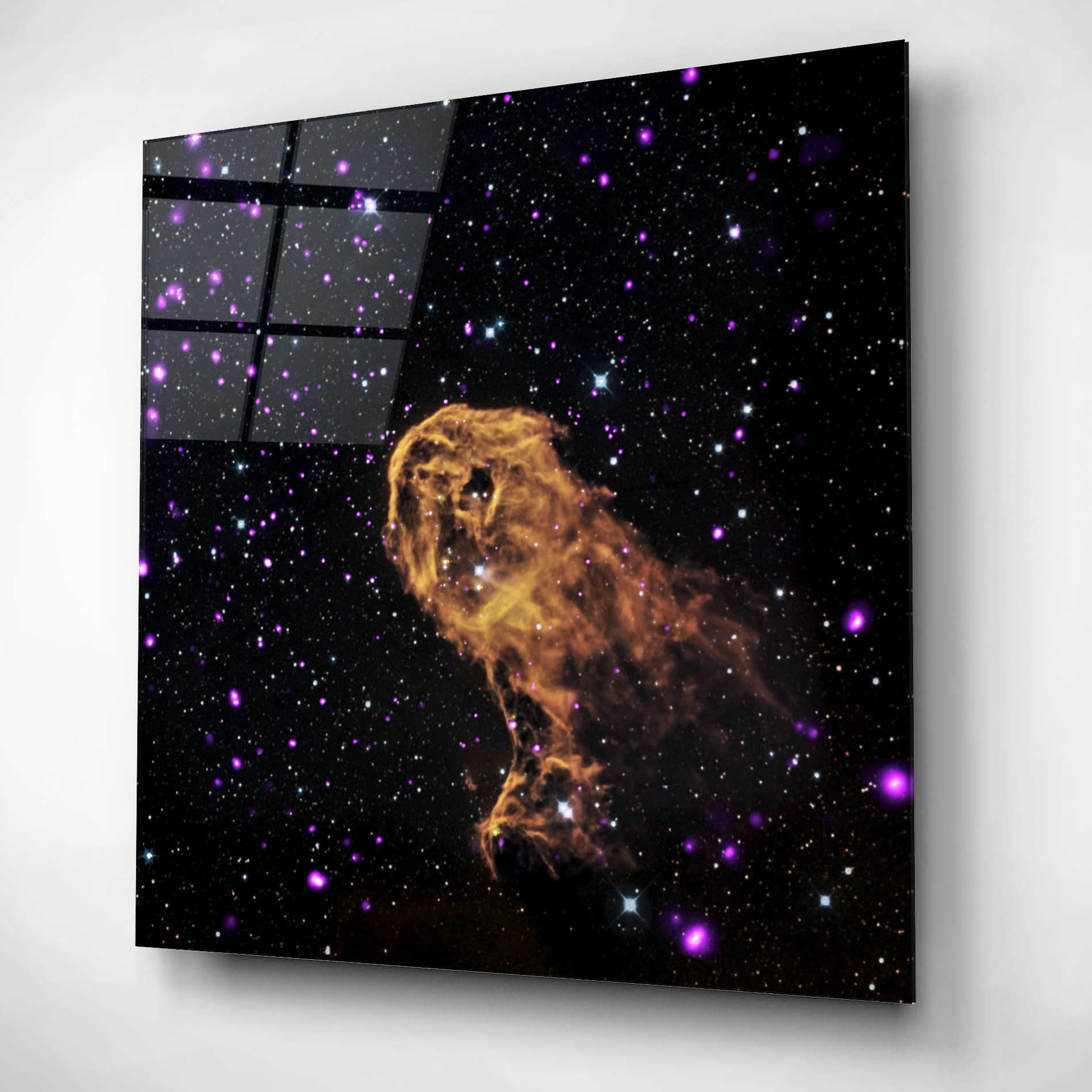 Epic Art 'Elephant Trunk Nebula,' Acrylic Glass Wall Art,12x12
