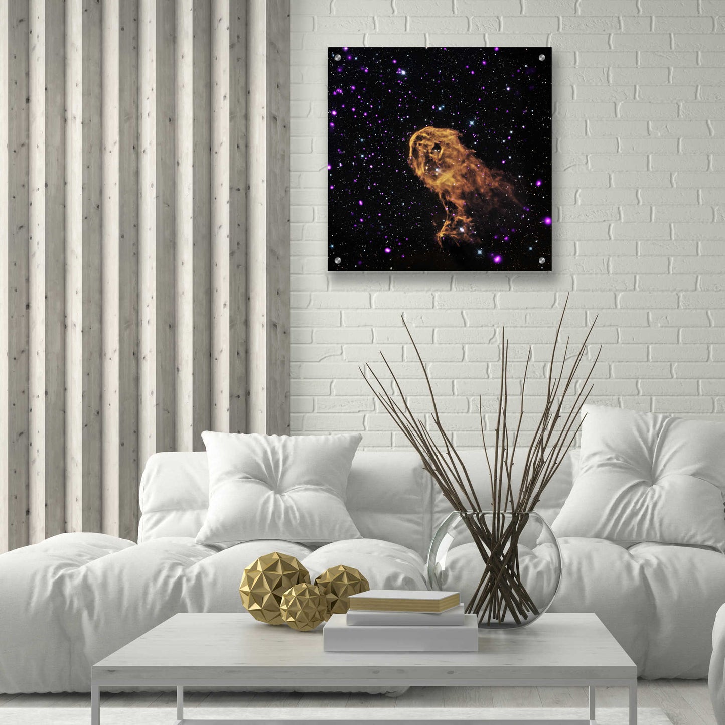 Epic Art 'Elephant Trunk Nebula,' Acrylic Glass Wall Art,24x24