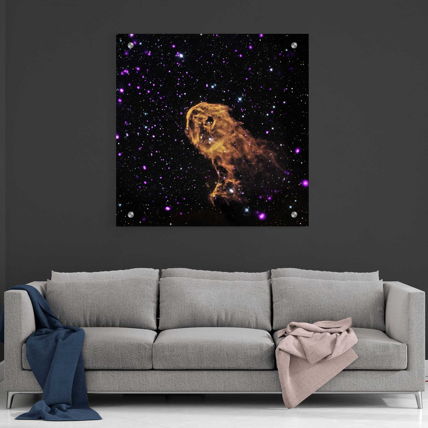 Epic Art 'Elephant Trunk Nebula,' Acrylic Glass Wall Art,36x36