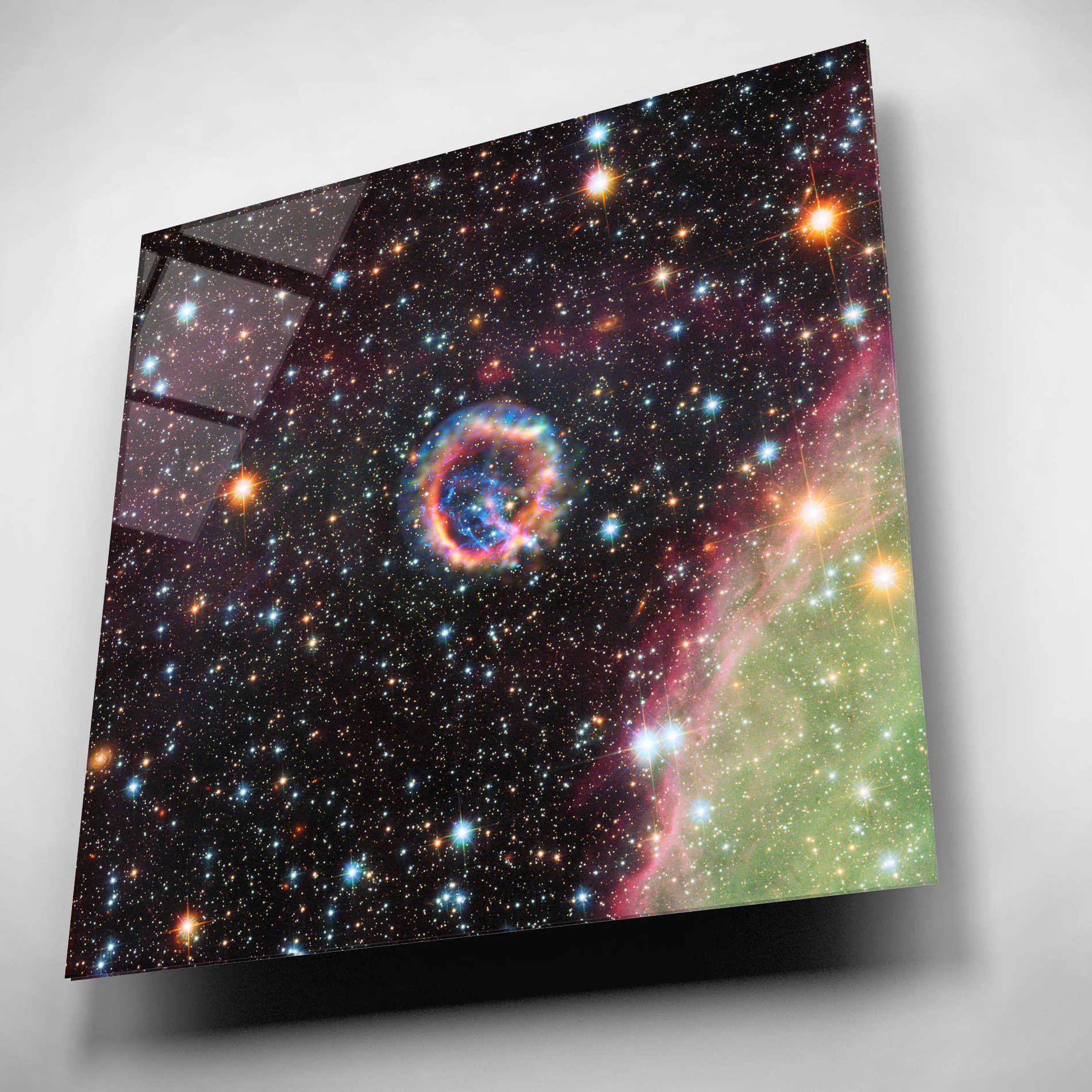 Epic Art 'EO102 Supernova,' Acrylic Glass Wall Art,12x12