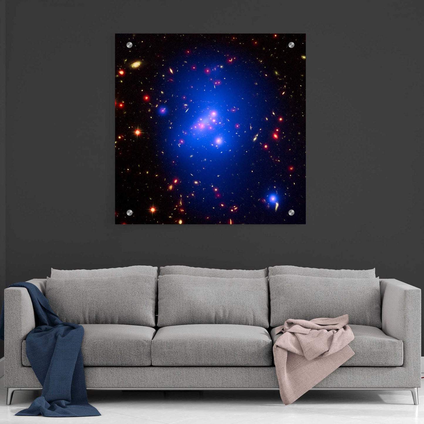 Epic Art 'Galaxy Cluster IDCS J1426,' Acrylic Glass Wall Art,36x36