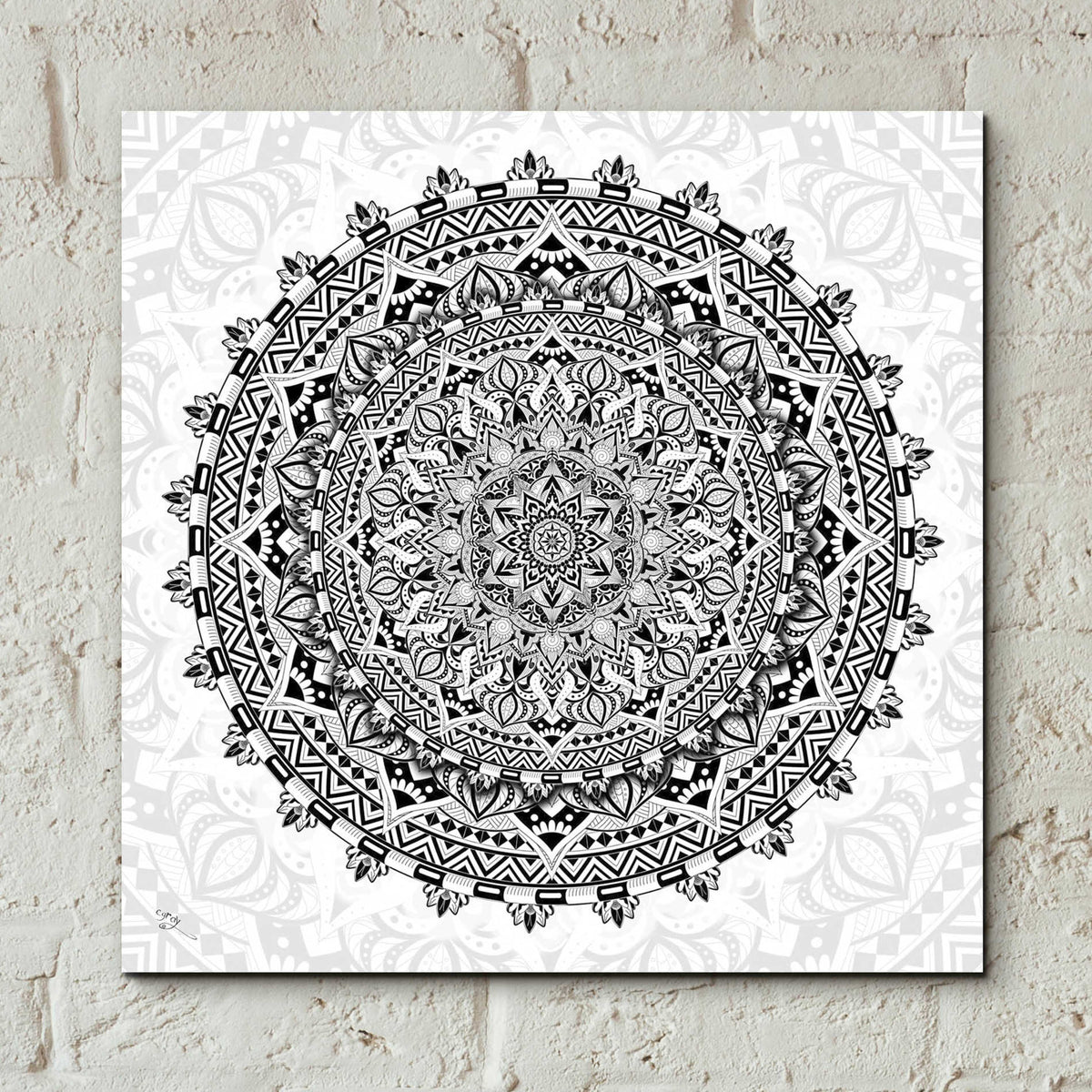 Epic Art 'Balance' by Cameron Gray, Acrylic Glass Wall Art,12x12
