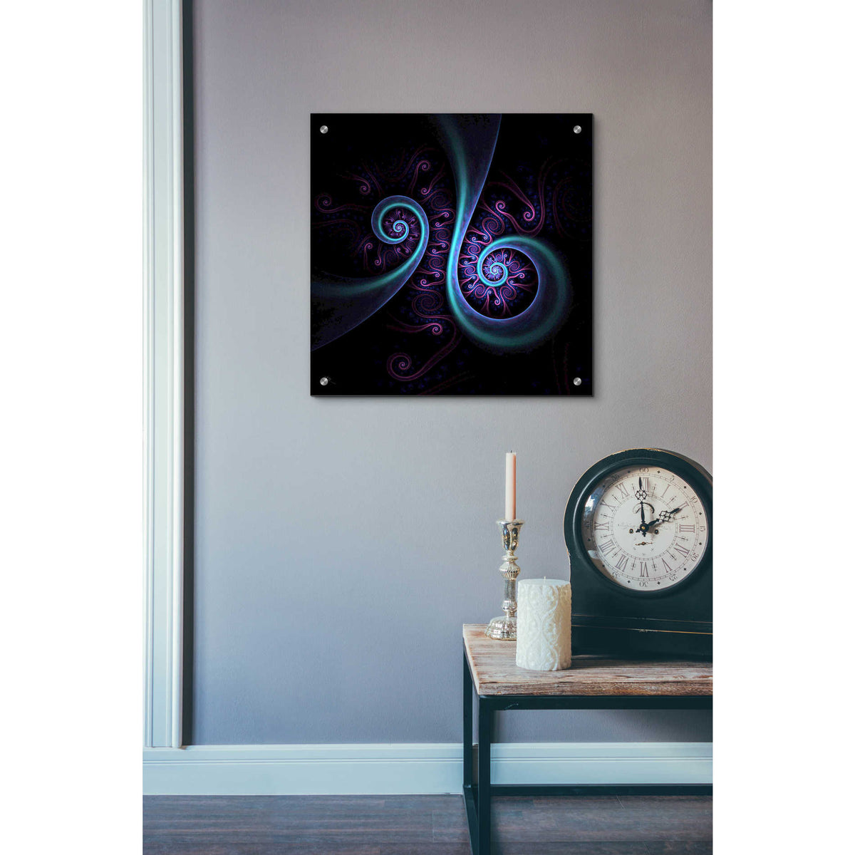 Epic Art 'Connectivity' by Cameron Gray, Acrylic Glass Wall Art,24x24