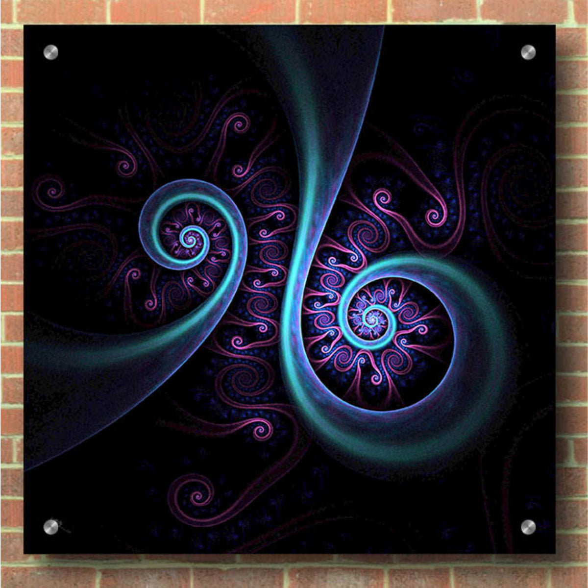 Epic Art 'Connectivity' by Cameron Gray, Acrylic Glass Wall Art,36x36