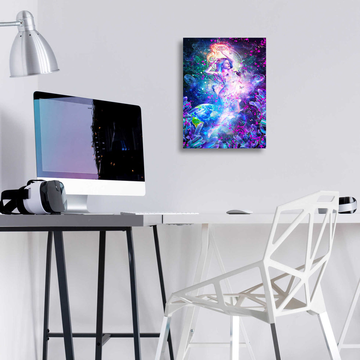 Epic Art 'Encounter With The Sublime' by Cameron Gray, Acrylic Glass Wall Art,12x16