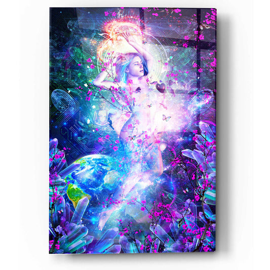 Epic Art 'Encounter With The Sublime' by Cameron Gray, Acrylic Glass Wall Art
