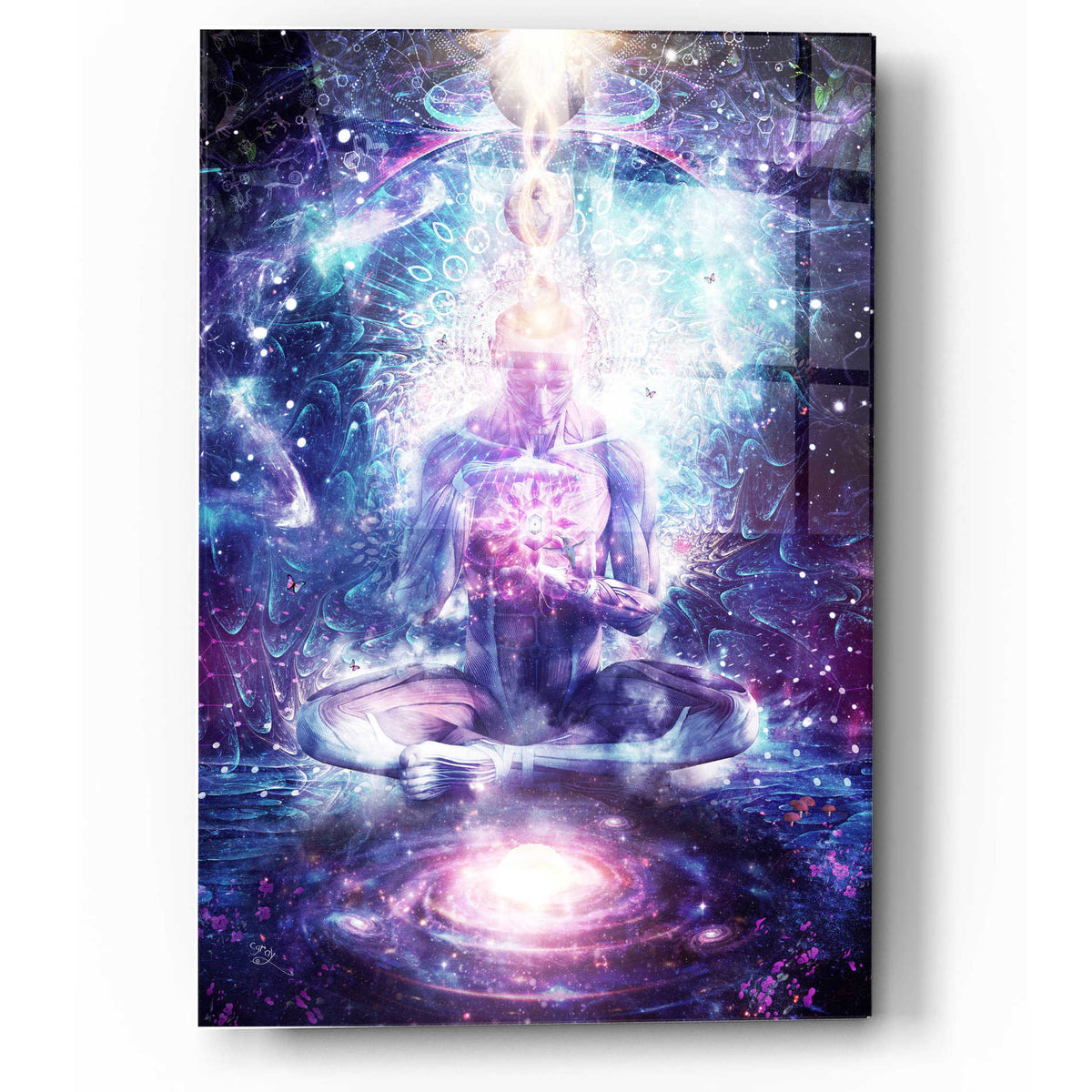 Epic Art 'On The Edge Of Harmony' by Cameron Gray, Acrylic Glass Wall Art