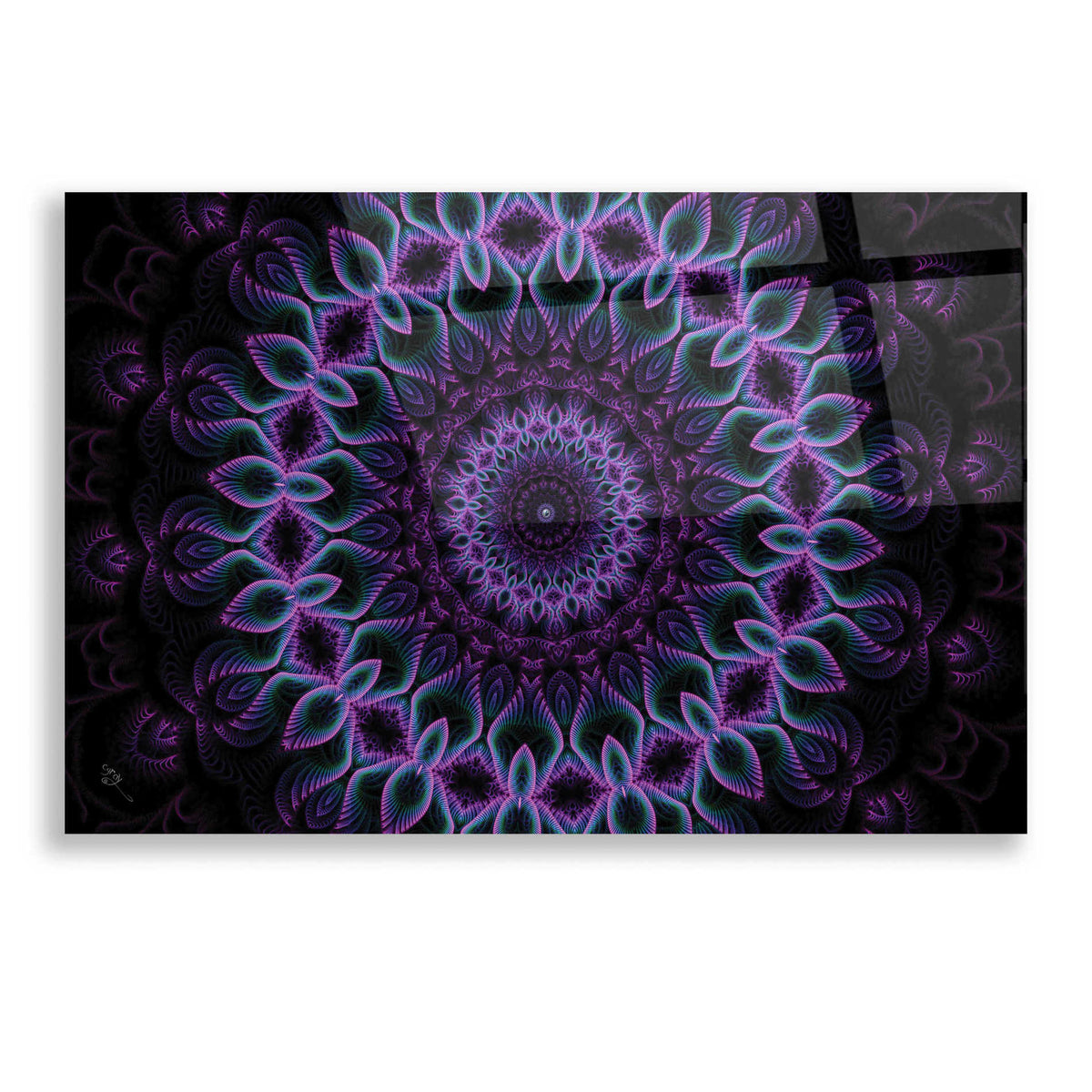 Epic Art 'Silence In An Infinite Moment' by Cameron Gray, Acrylic Glass Wall Art,16x12