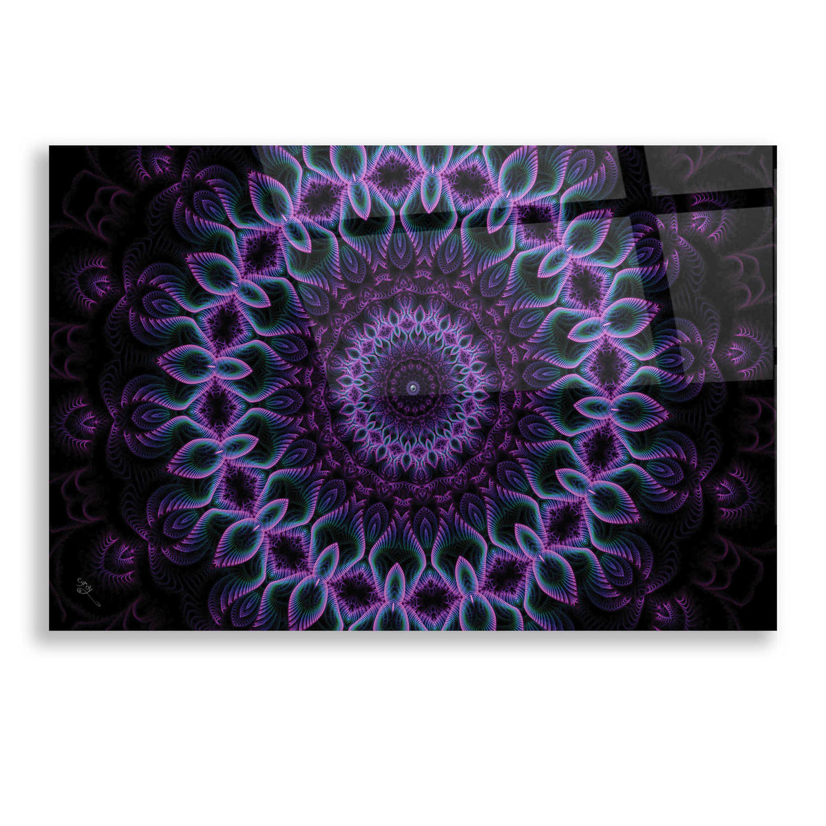Epic Art 'Silence In An Infinite Moment' by Cameron Gray, Acrylic Glass Wall Art