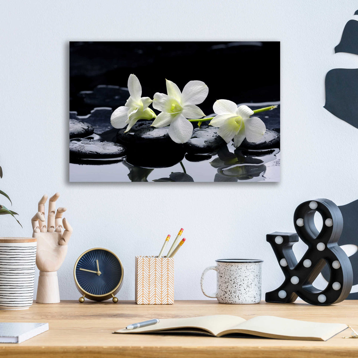Epic Art 'The Light of Three,' Acrylic Glass Wall Art,16x12