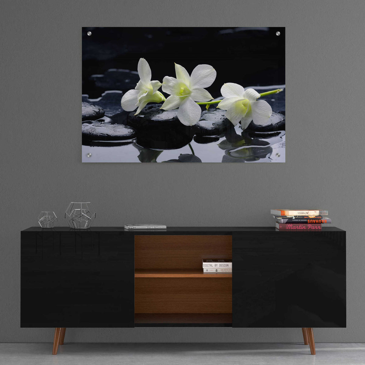 Epic Art 'The Light of Three,' Acrylic Glass Wall Art,36x24