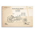 Epic Art 'HayBaler Blueprint Patent Parchment,' Acrylic Glass Wall Art,16x12