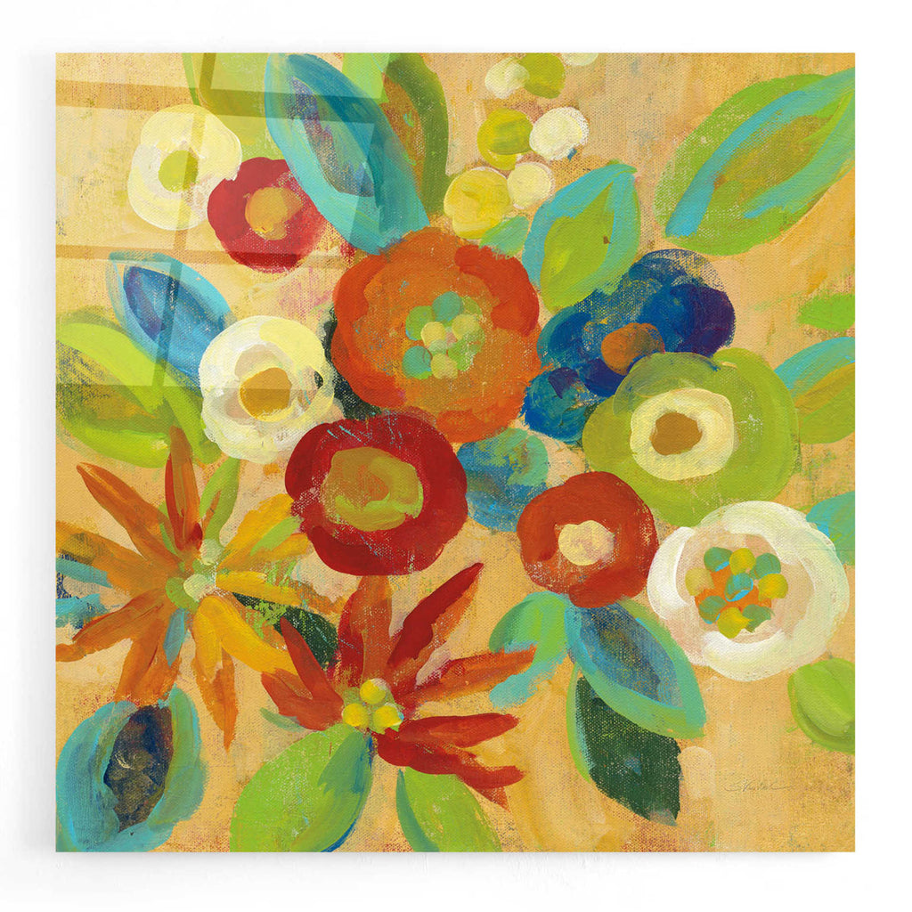 Epic Art 'Flower Market III' by Silvia Vassileva, Acrylic Glass Wall Art