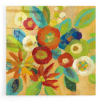 Epic Art 'Flower Market III' by Silvia Vassileva, Acrylic Glass Wall Art