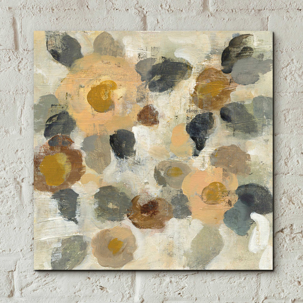 Epic Art 'Neutral Floral II' by Silvia Vassileva, Acrylic Glass Wall Art,12x12