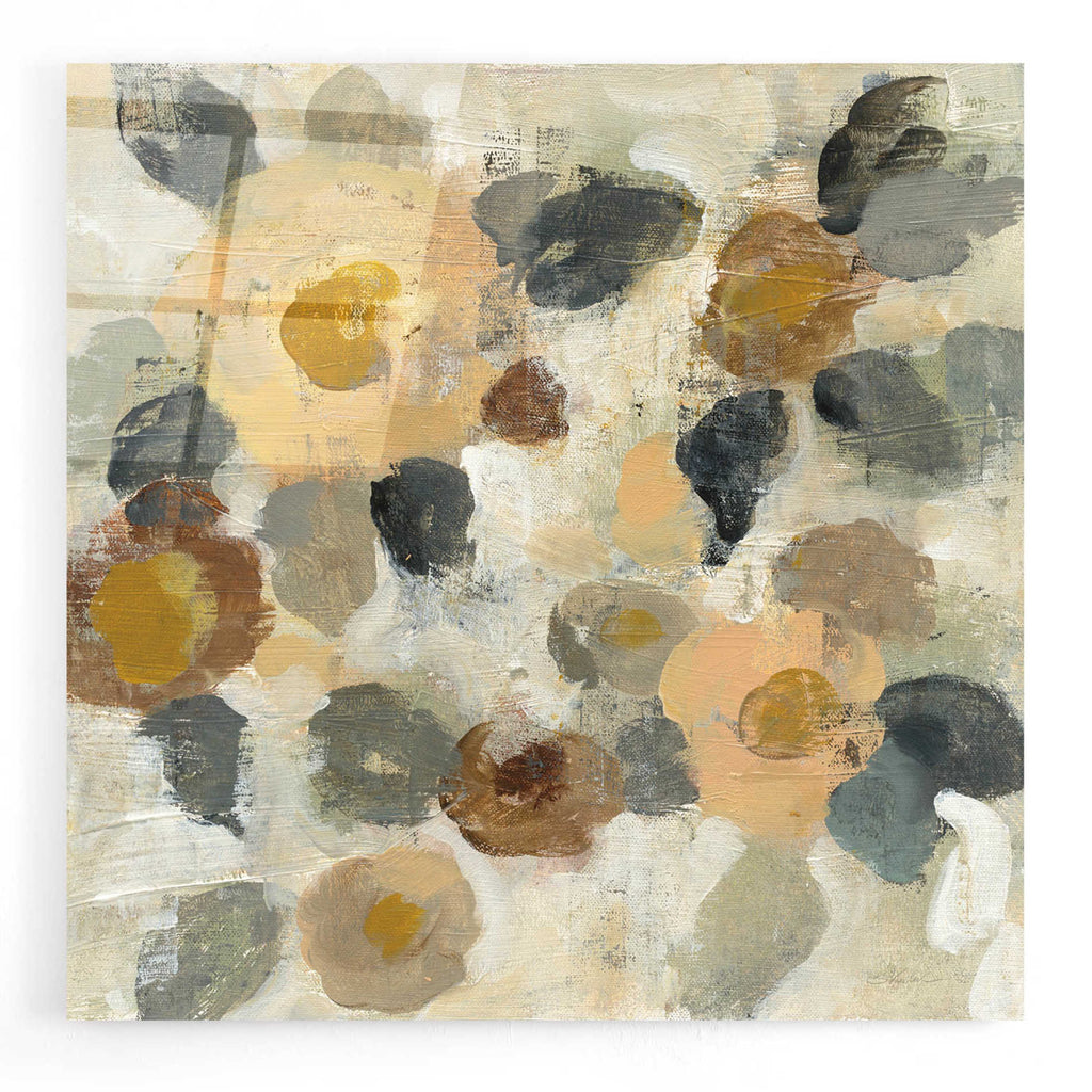 Epic Art 'Neutral Floral II' by Silvia Vassileva, Acrylic Glass Wall Art