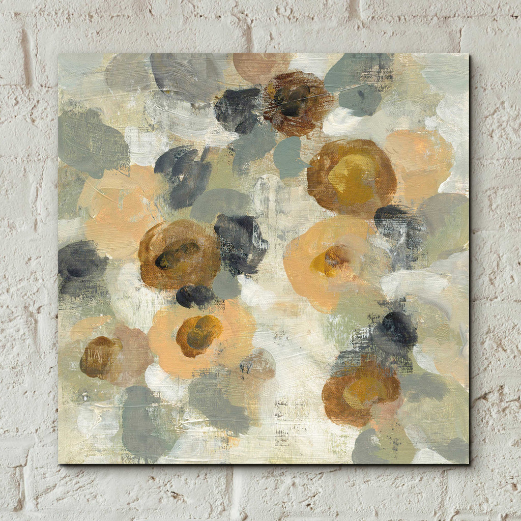 Epic Art 'Neutral Floral III' by Silvia Vassileva, Acrylic Glass Wall Art,12x12