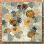 Epic Art 'Neutral Floral III' by Silvia Vassileva, Acrylic Glass Wall Art,36x36