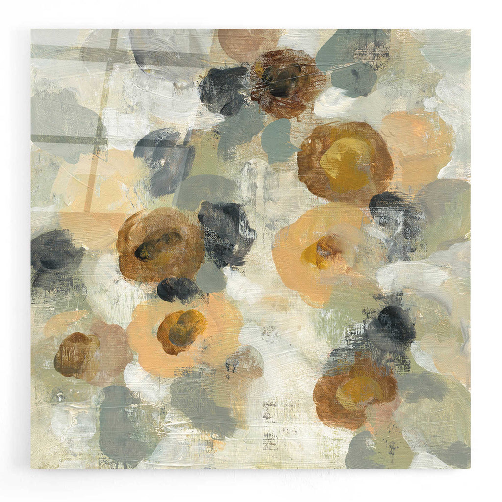 Epic Art 'Neutral Floral III' by Silvia Vassileva, Acrylic Glass Wall Art