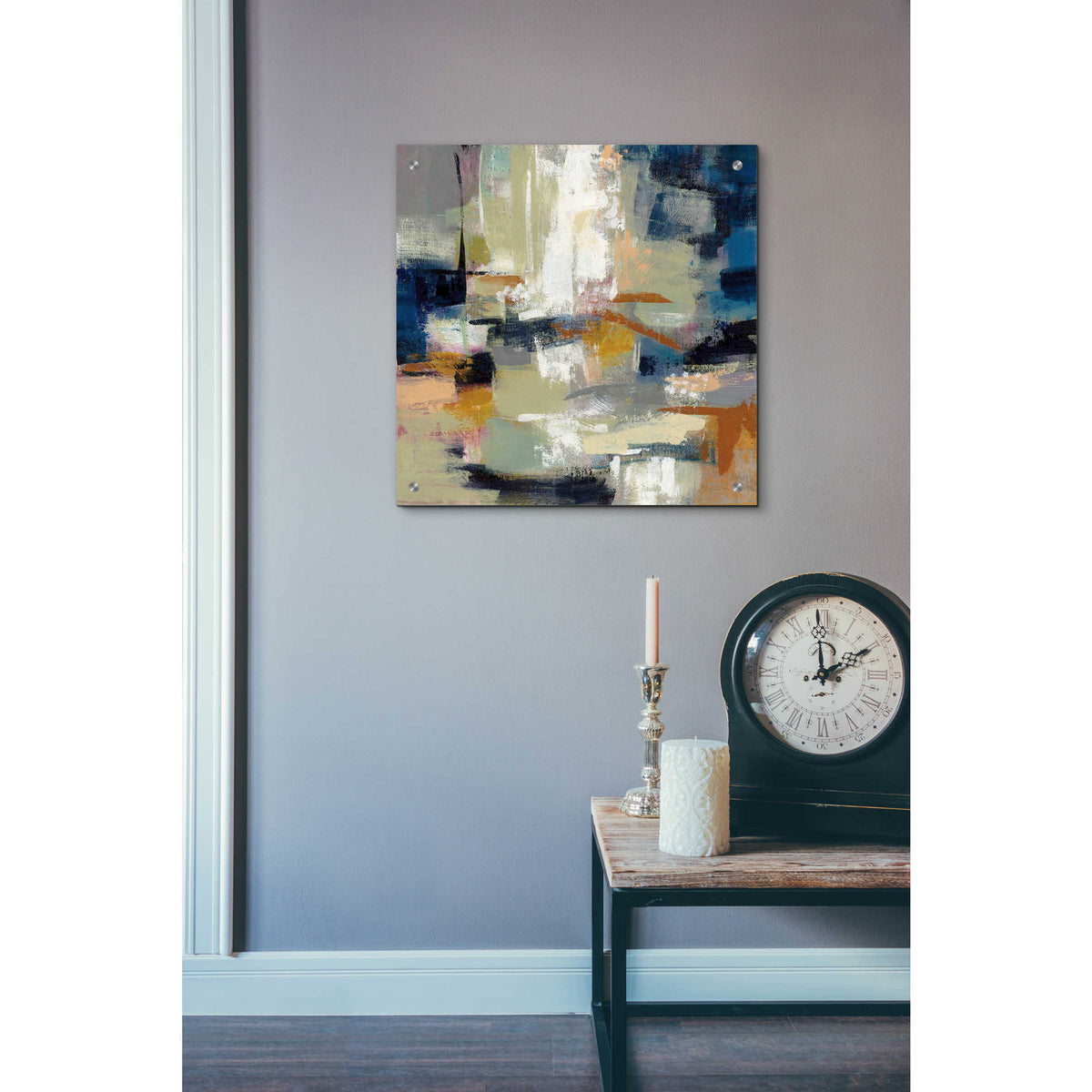 Epic Art 'Full Moon II' by Silvia Vassileva, Acrylic Glass Wall Art,24x24