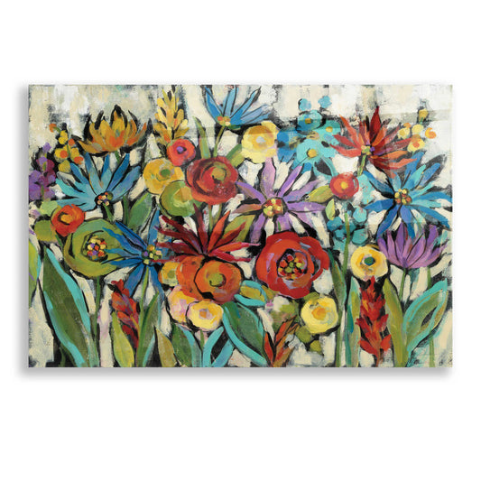 Epic Art 'Confetti Floral I' by Silvia Vassileva, Acrylic Glass Wall Art
