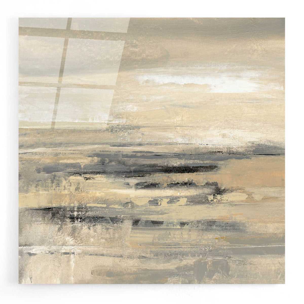 Epic Art 'January Road' by Silvia Vassileva, Acrylic Glass Wall Art