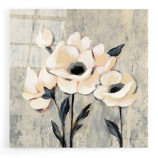 Epic Art 'Graphic Floral II' by Silvia Vassileva, Acrylic Glass Wall Art