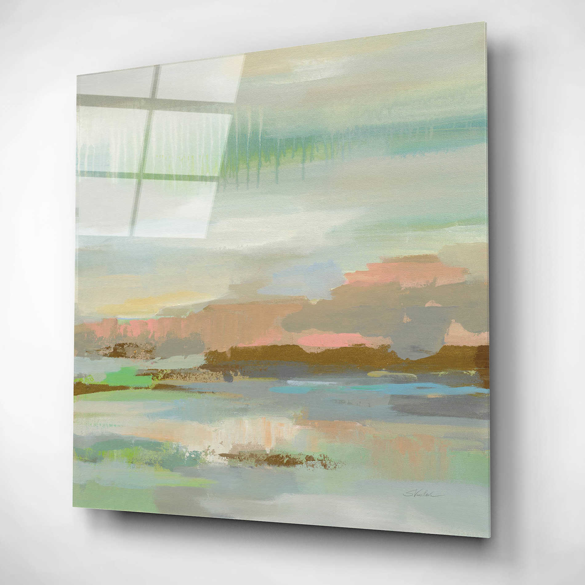 Epic Art 'Spring Desert I' by Silvia Vassileva, Acrylic Glass Wall Art,12x12