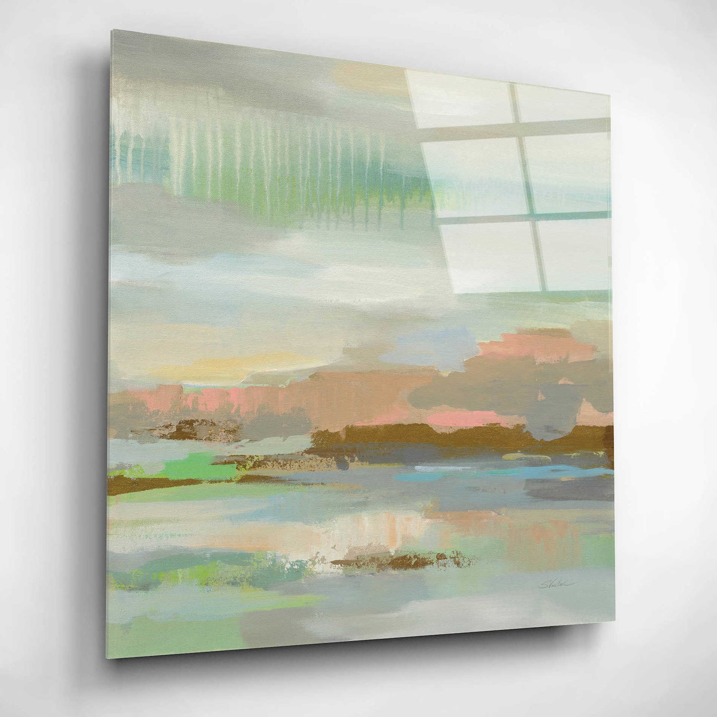 Epic Art 'Spring Desert I' by Silvia Vassileva, Acrylic Glass Wall Art,12x12