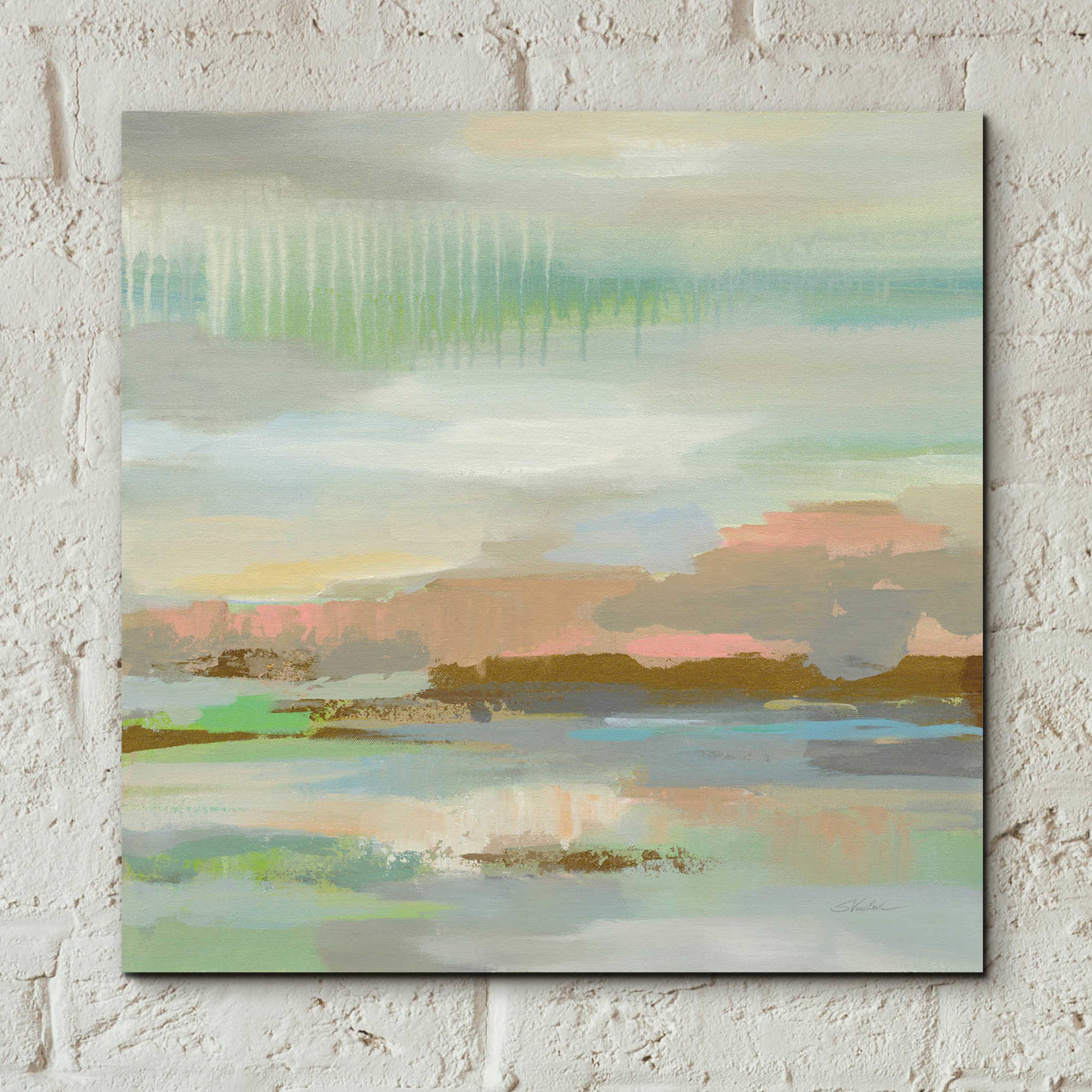 Epic Art 'Spring Desert I' by Silvia Vassileva, Acrylic Glass Wall Art,12x12