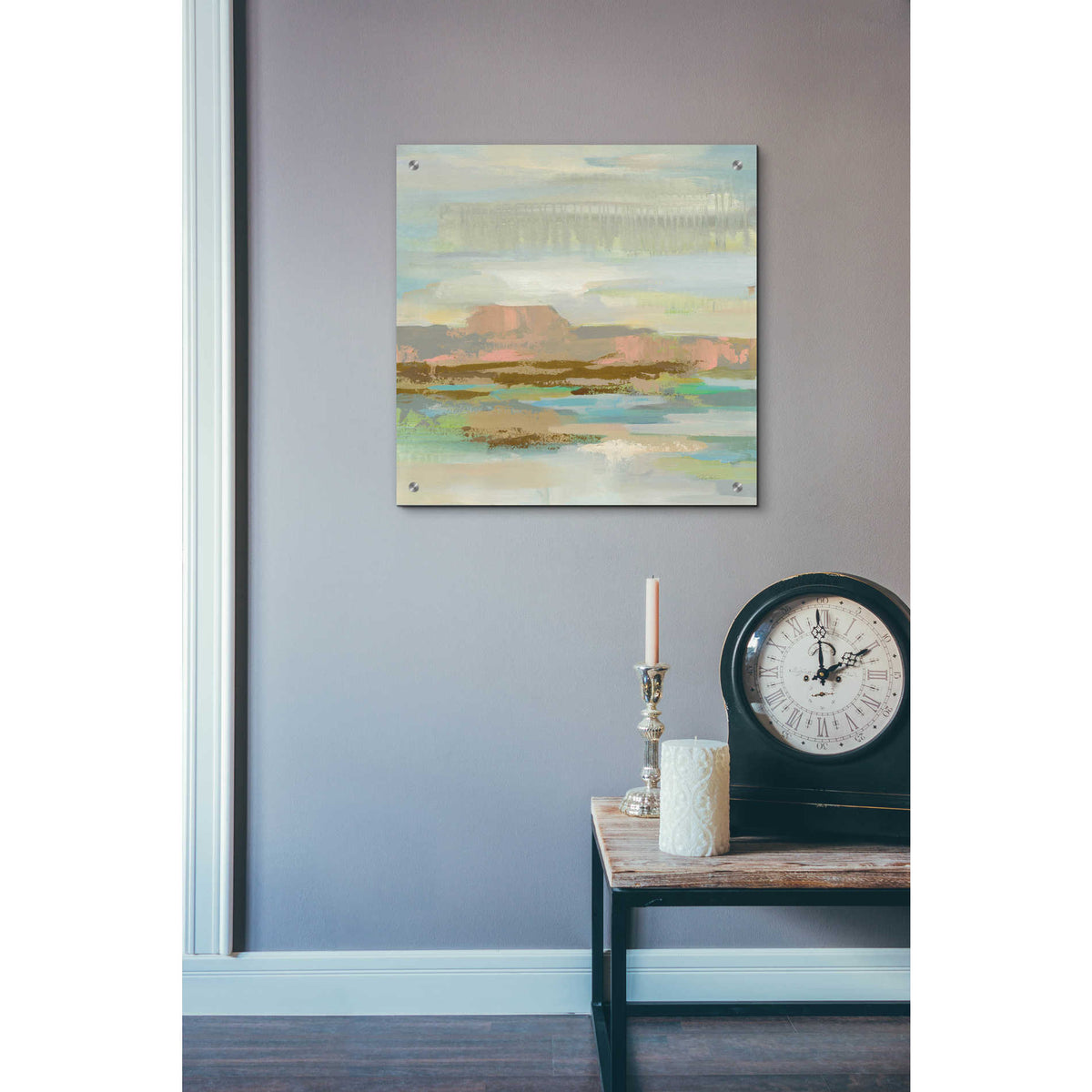 Epic Art 'Spring Desert II' by Silvia Vassileva, Acrylic Glass Wall Art,24x24