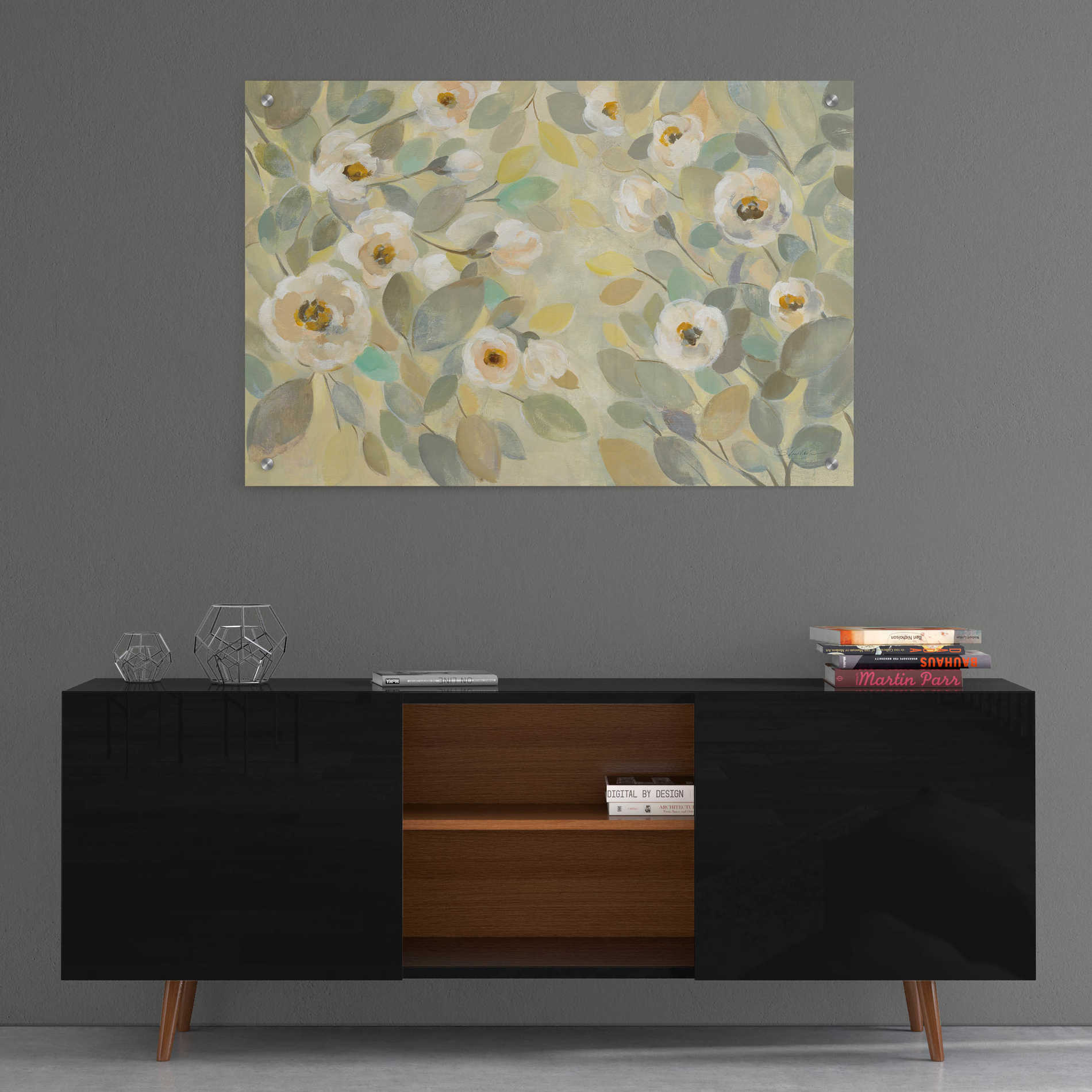 Epic Art 'Blooming Branches' by Silvia Vassileva, Acrylic Glass Wall Art,36x24