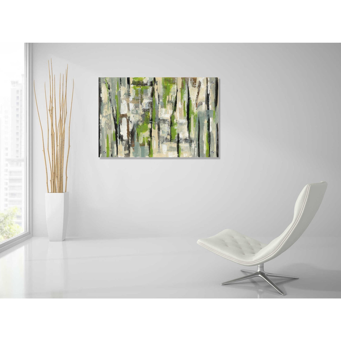 Epic Art 'Spring Stripes' by Silvia Vassileva, Acrylic Glass Wall Art,36x24