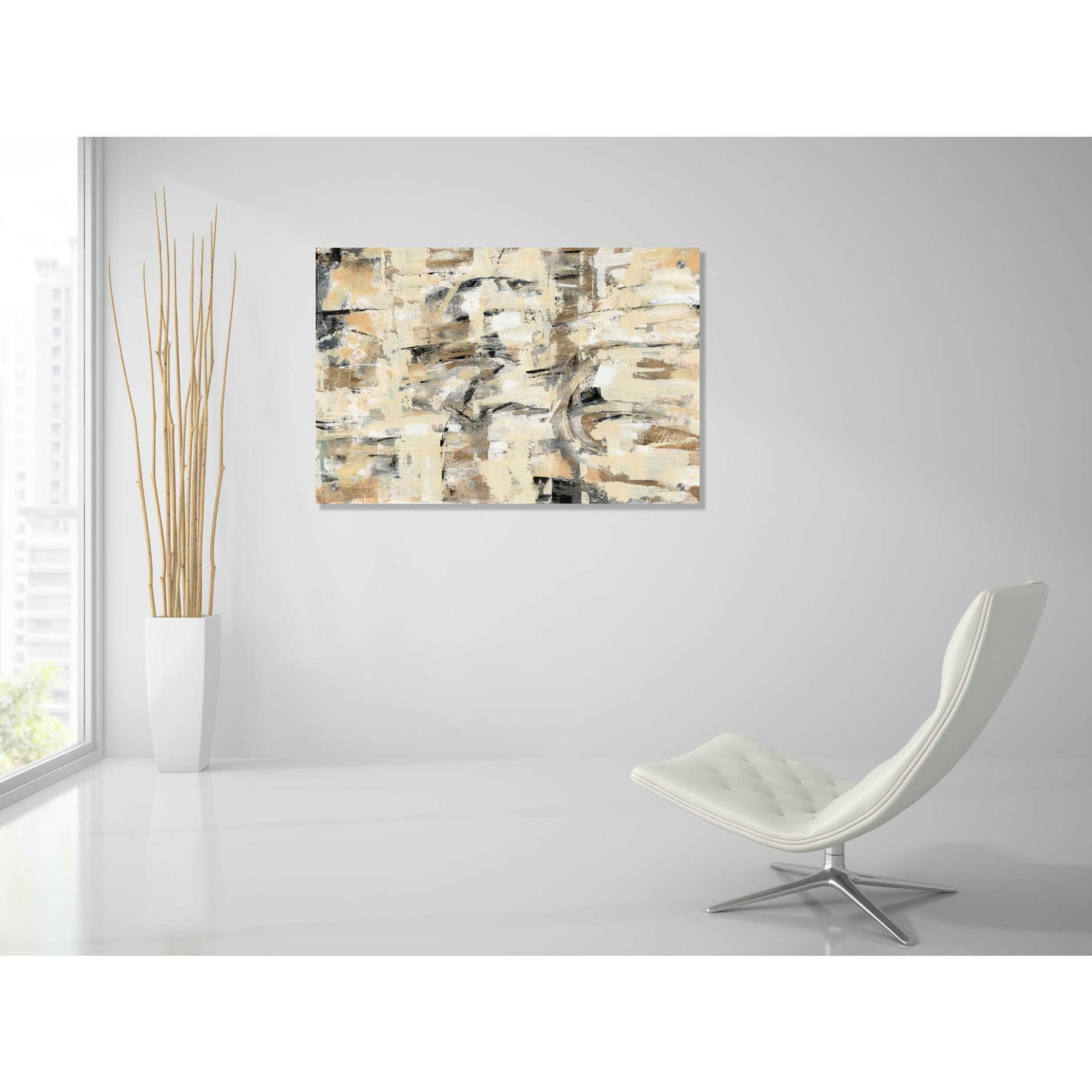 Epic Art 'Tone on Tone' by Silvia Vassileva, Acrylic Glass Wall Art,36x24