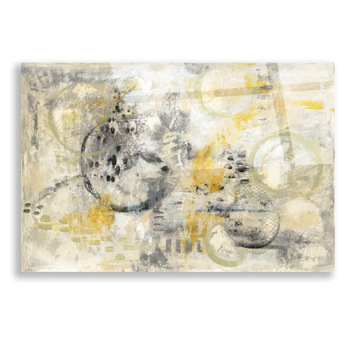 Epic Art 'Drifting Away' by Silvia Vassileva, Acrylic Glass Wall Art