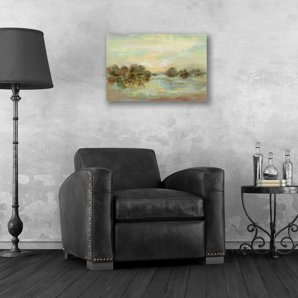 Epic Art 'Dreamy Lake' by Silvia Vassileva, Acrylic Glass Wall Art,24x16