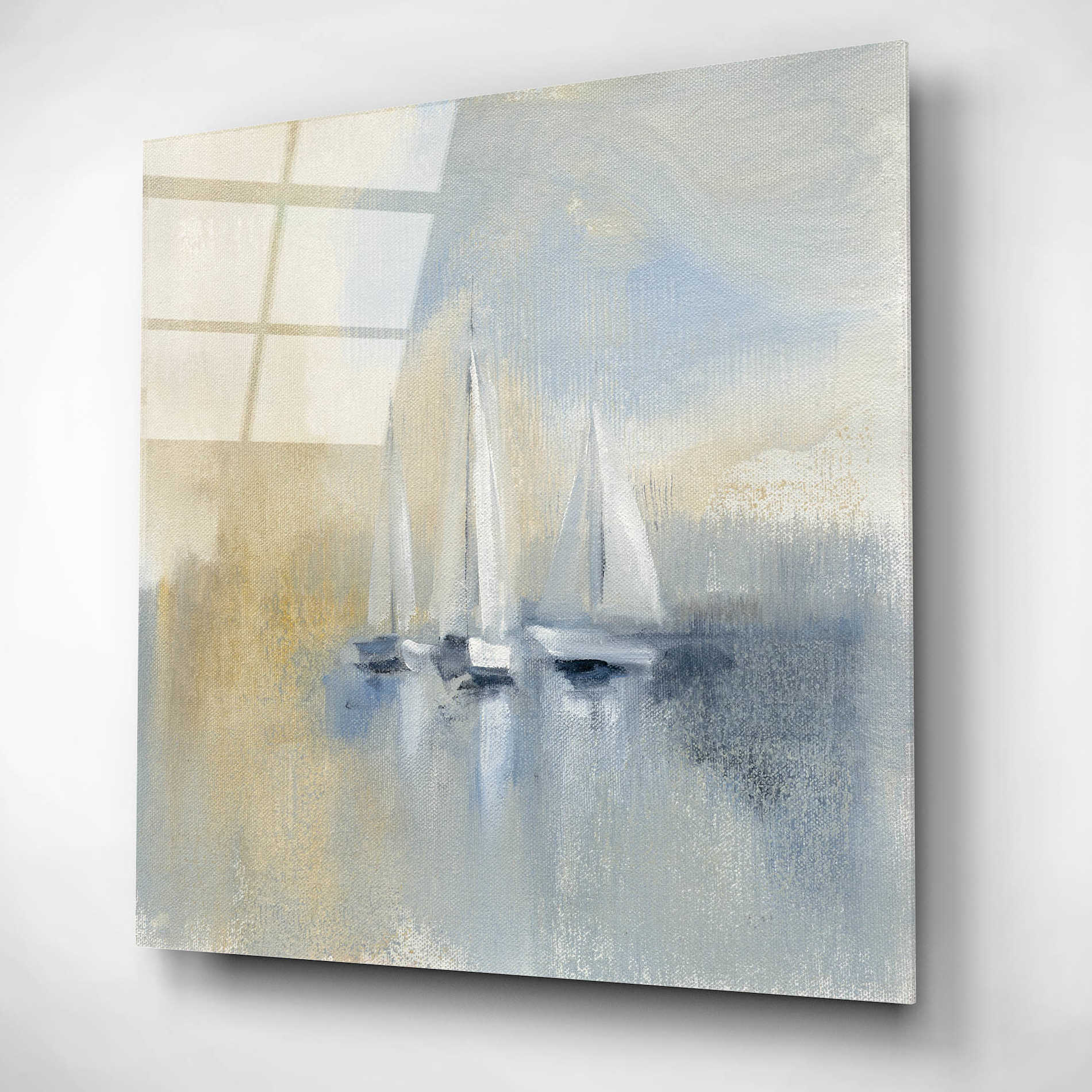 Epic Art 'Morning Sail I' by Silvia Vassileva, Acrylic Glass Wall Art,12x12