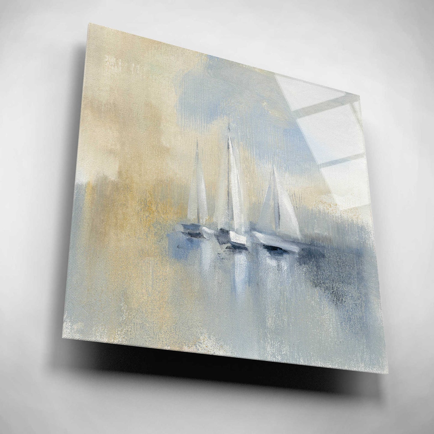 Epic Art 'Morning Sail I' by Silvia Vassileva, Acrylic Glass Wall Art,12x12