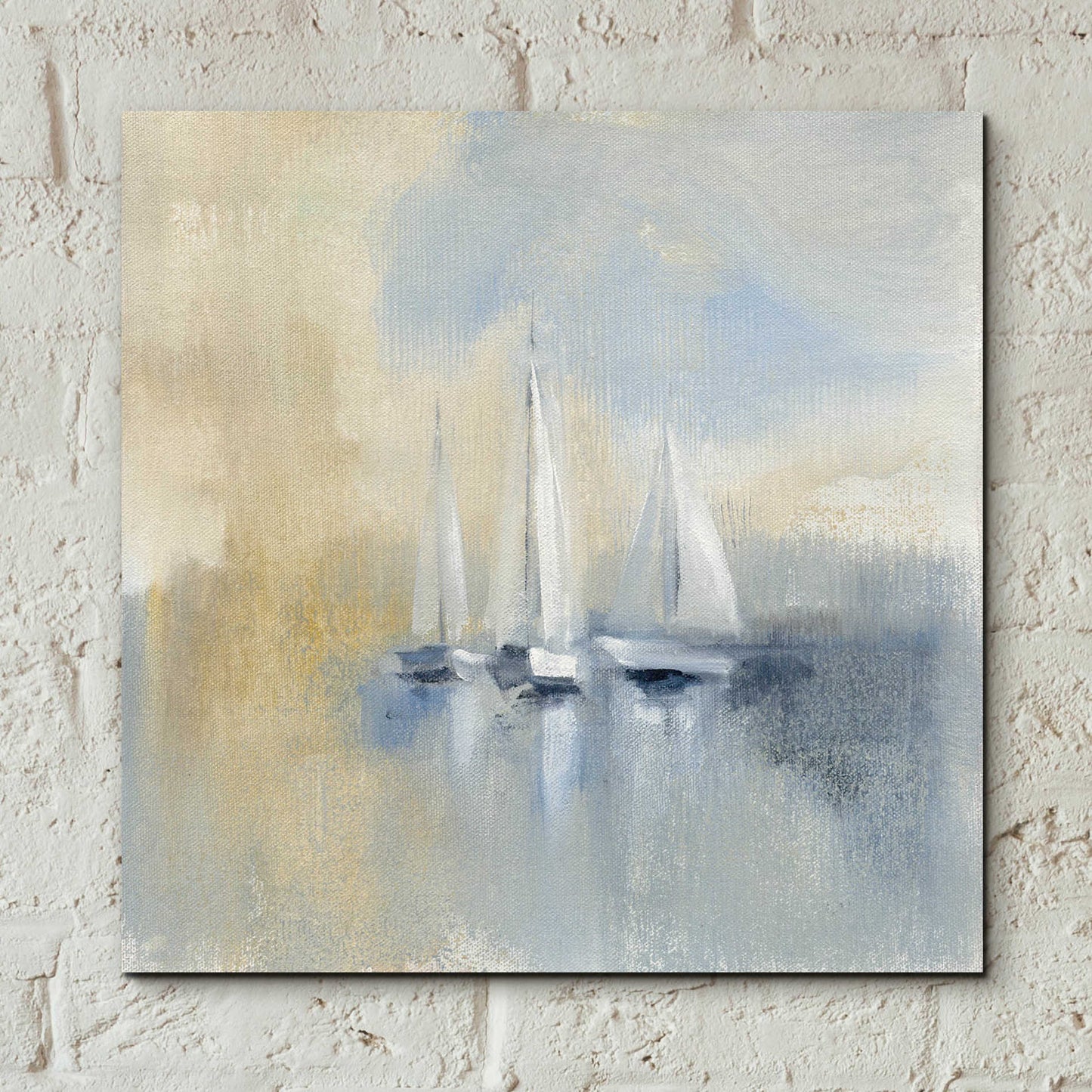 Epic Art 'Morning Sail I' by Silvia Vassileva, Acrylic Glass Wall Art,12x12