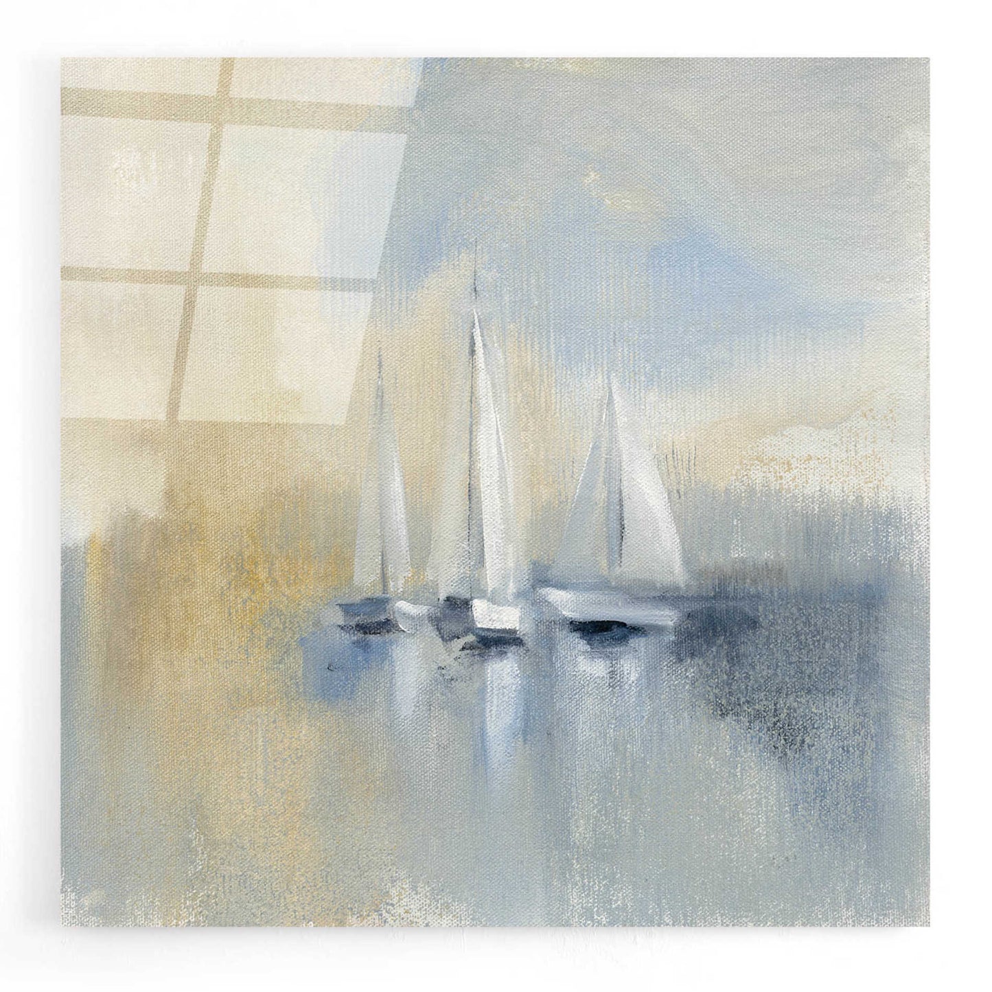 Epic Art 'Morning Sail I' by Silvia Vassileva, Acrylic Glass Wall Art,12x12