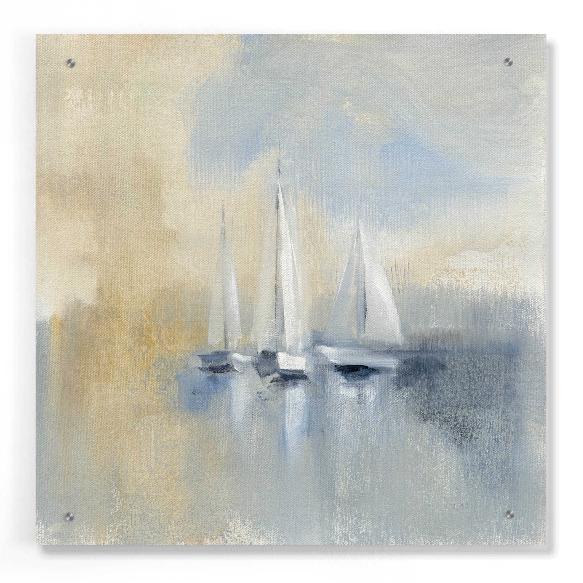 Epic Art 'Morning Sail I' by Silvia Vassileva, Acrylic Glass Wall Art,24x24