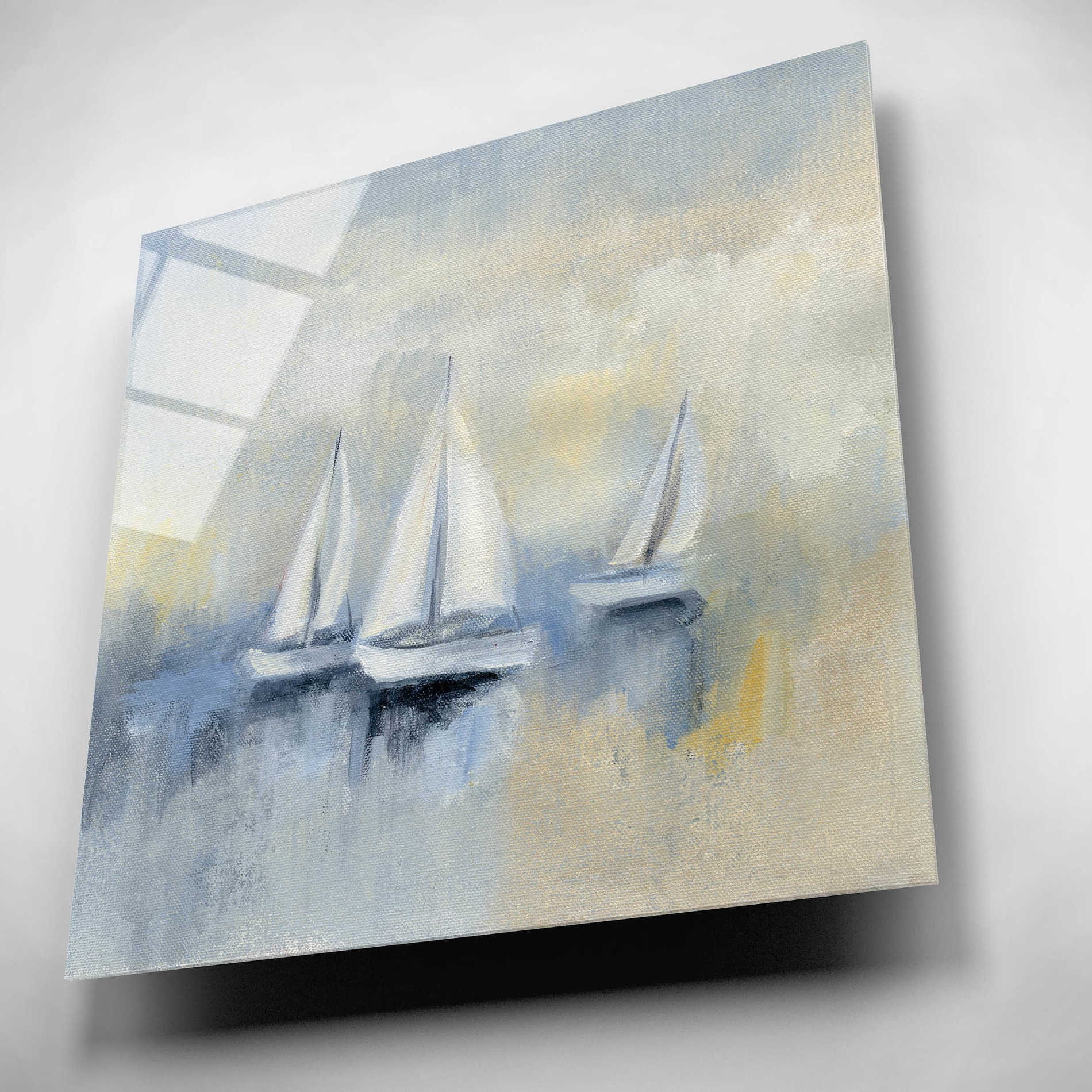 Epic Art 'Morning Sail II' by Silvia Vassileva, Acrylic Glass Wall Art,12x12