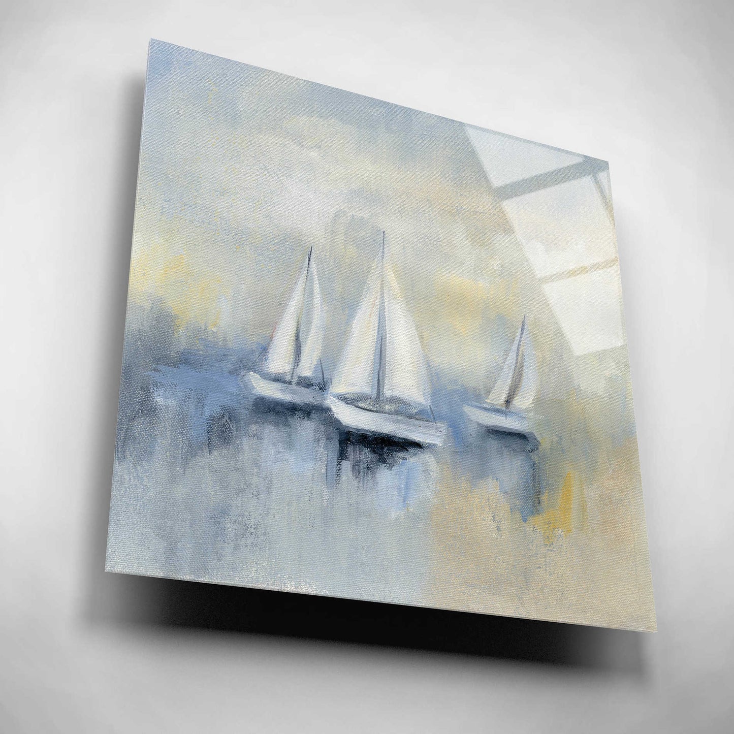 Epic Art 'Morning Sail II' by Silvia Vassileva, Acrylic Glass Wall Art,12x12